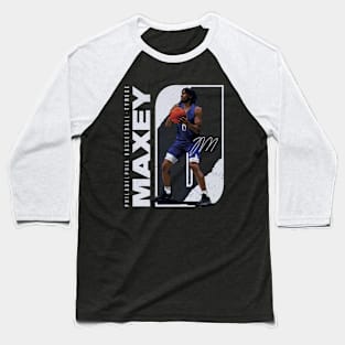 Tyrese Maxey Philadelphia Stretch Baseball T-Shirt